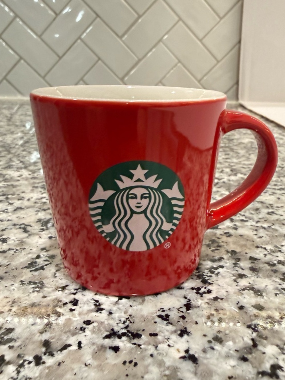 Starbucks Red 3 Oz Demitasse Espresso Cup Mini Mug 2015 Holiday Edition